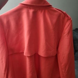 Coral Draped Blazer New W/Tag